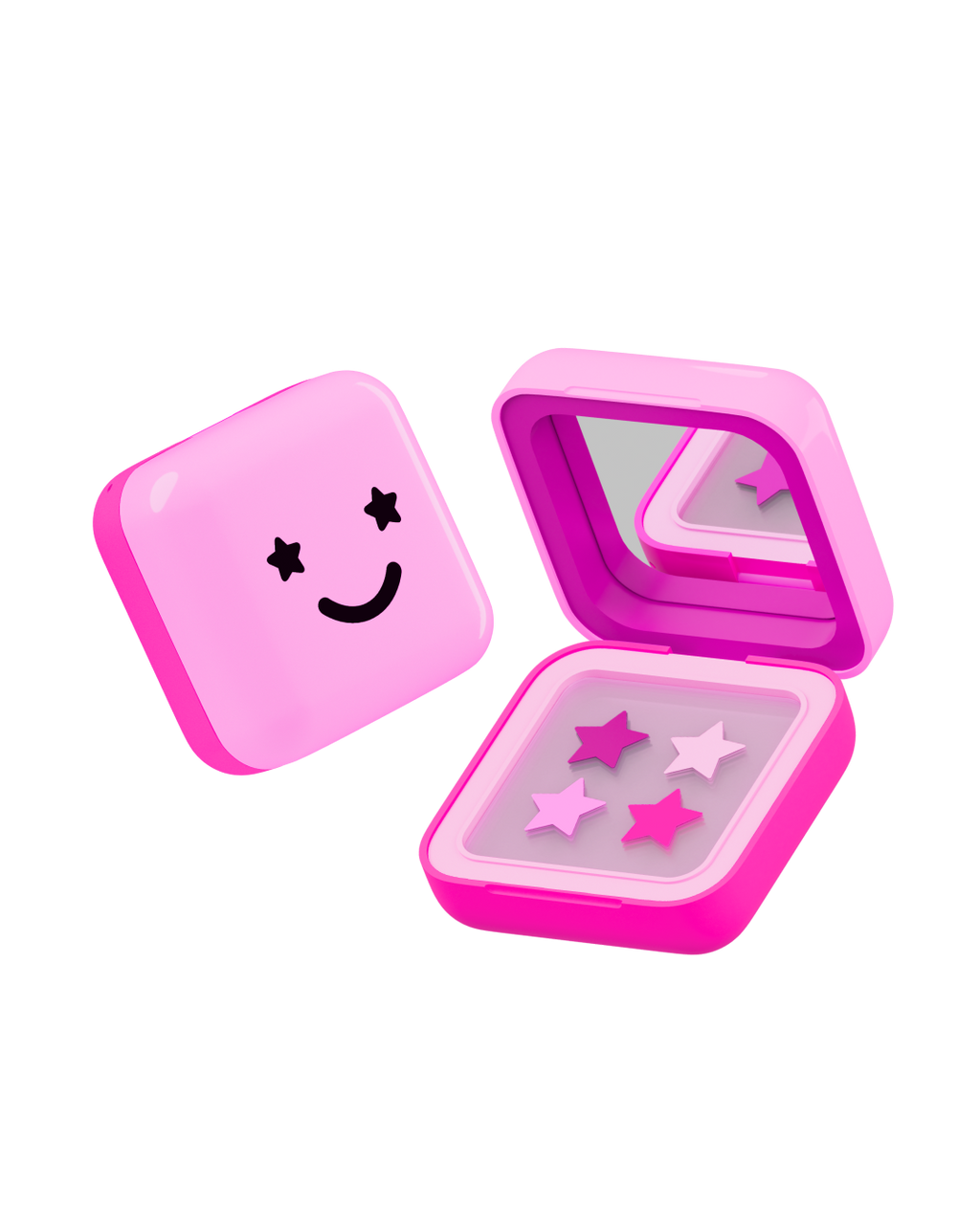 hydro-stars® + big pink - Smooth Look Clear Cover Patches