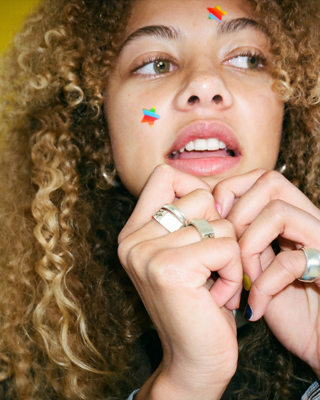 rainbow star - Photo Ready Small Patch Pack