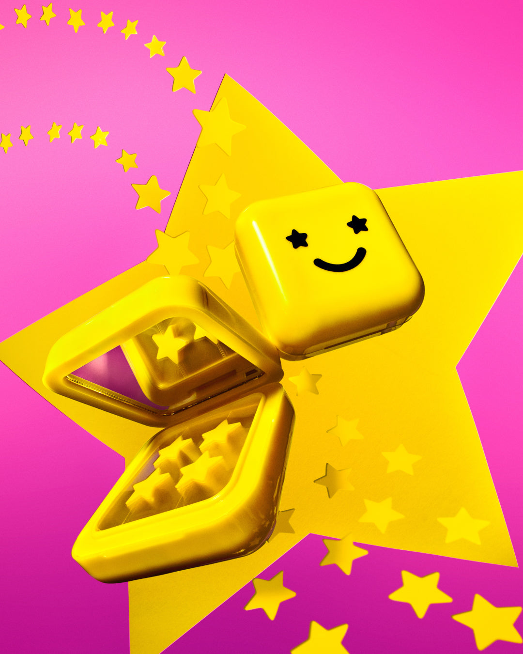 hydro-stars® + big yellow - Cute Beauty Patch Set