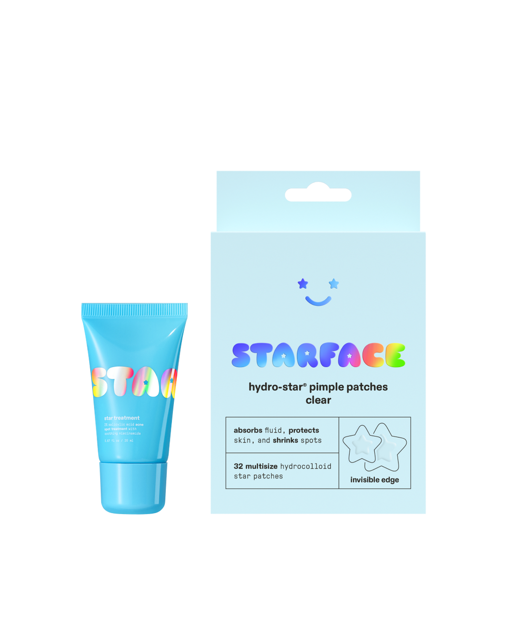 star treatment™ + hydro-star® clear bundle - Travel Ready Purse Ready Patches