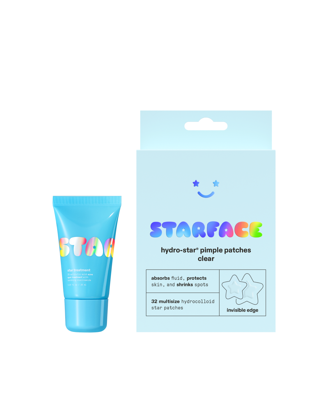 star treatment™ + hydro-star® clear bundle - Travel Ready Purse Ready Patches